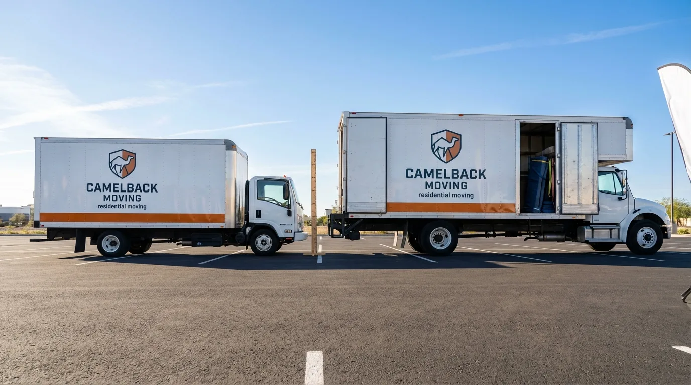 Moving truck size capacity guide in Curwensville